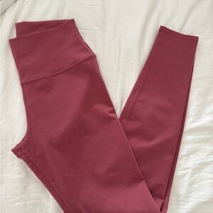 Alo High-Waisted Pink Leggings